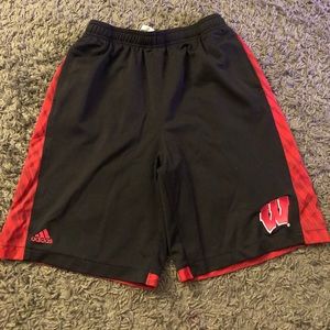 Adidas Wisconsin Basketball Shorts